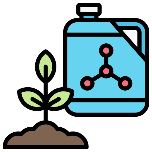 fertilizer and plant illustration